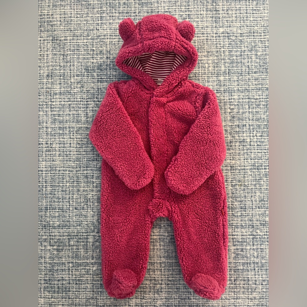 Magnetic Me Pink Fleece Baby Jacket